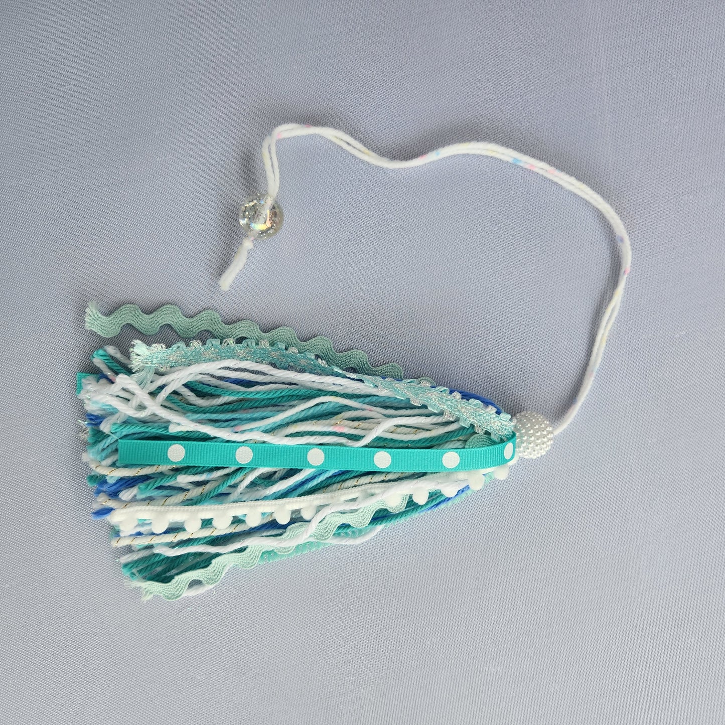 Light Blue and White