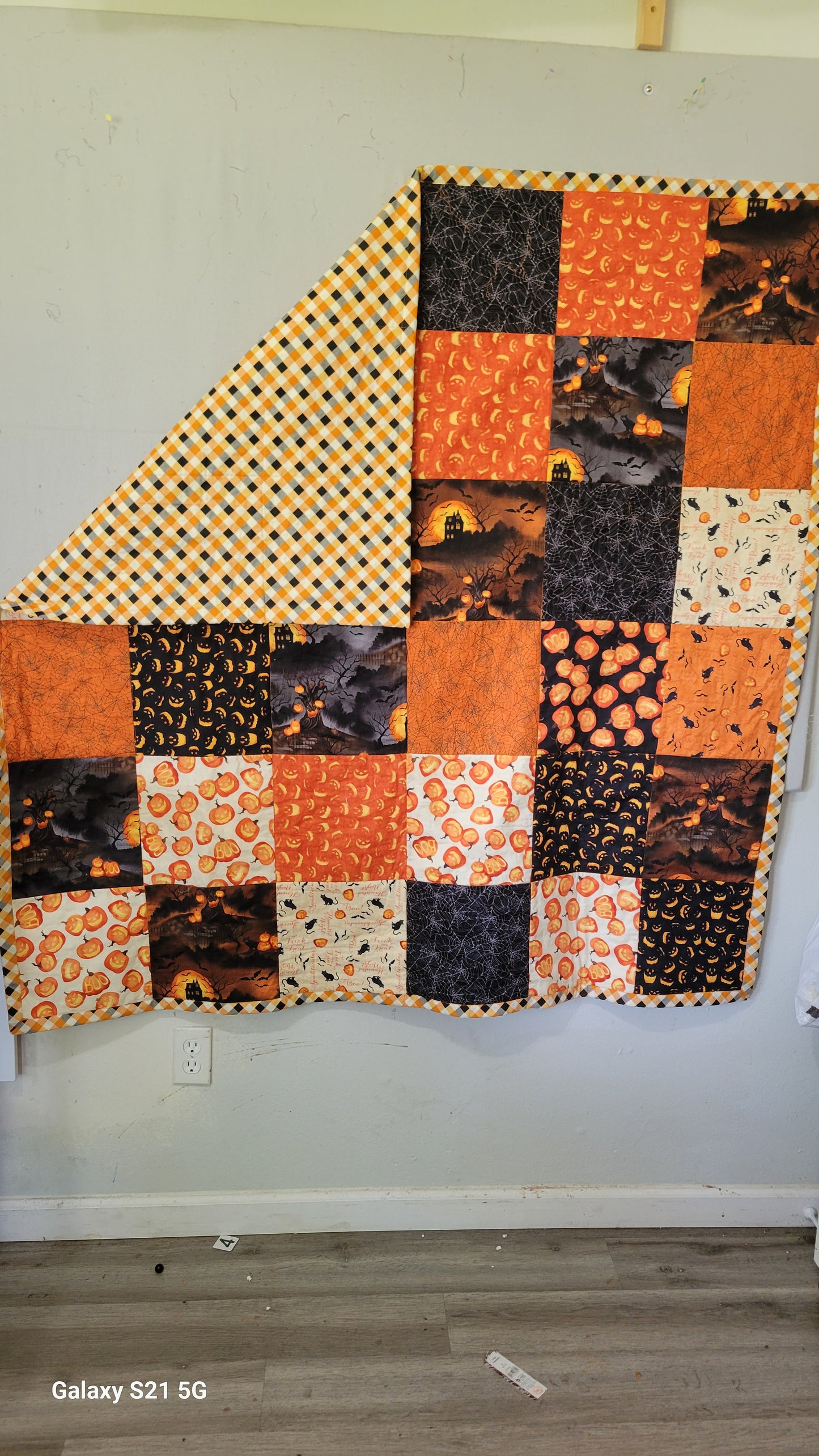 Halloween quilt