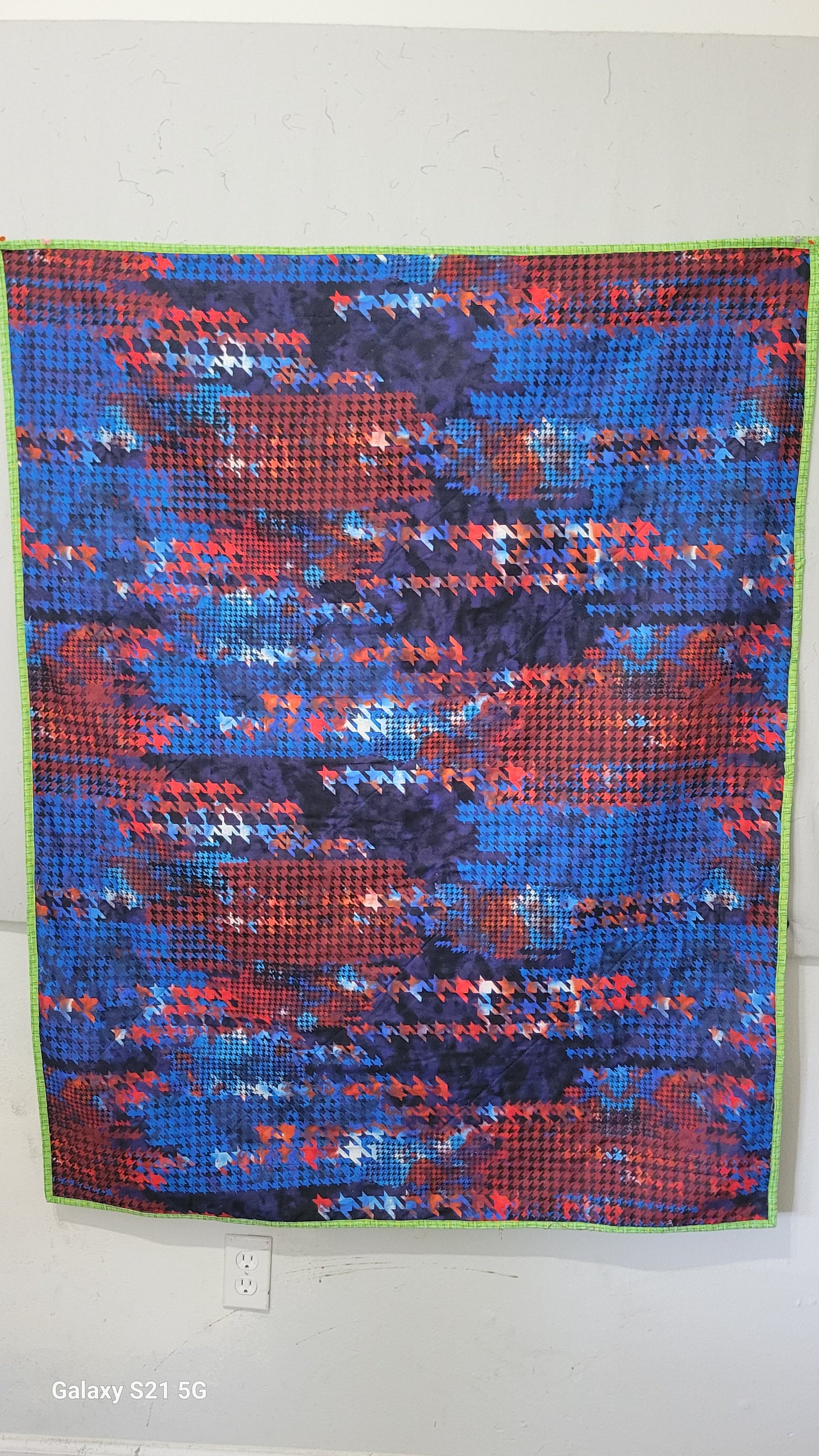 Superhero quilt