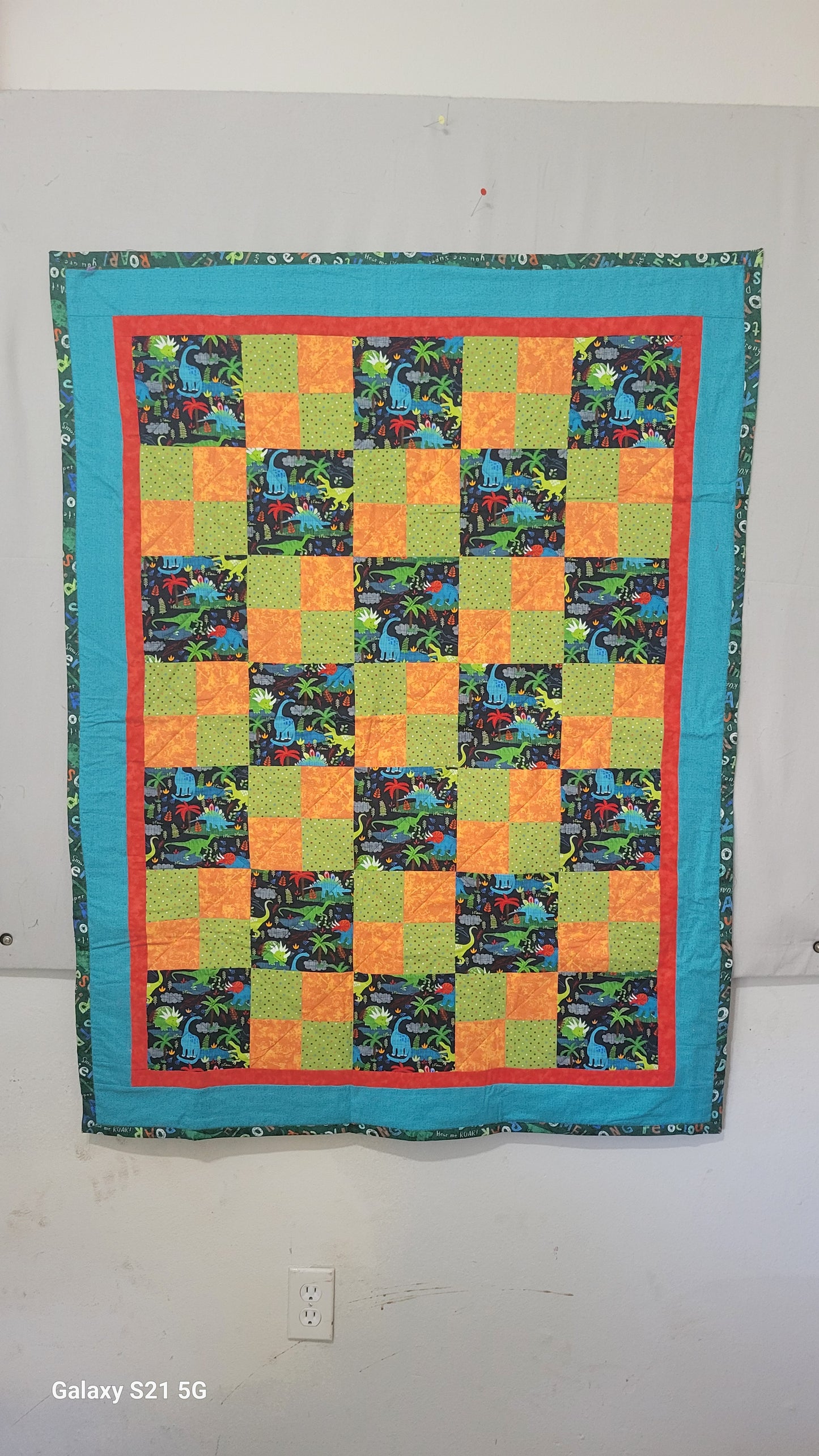 Dino quilt