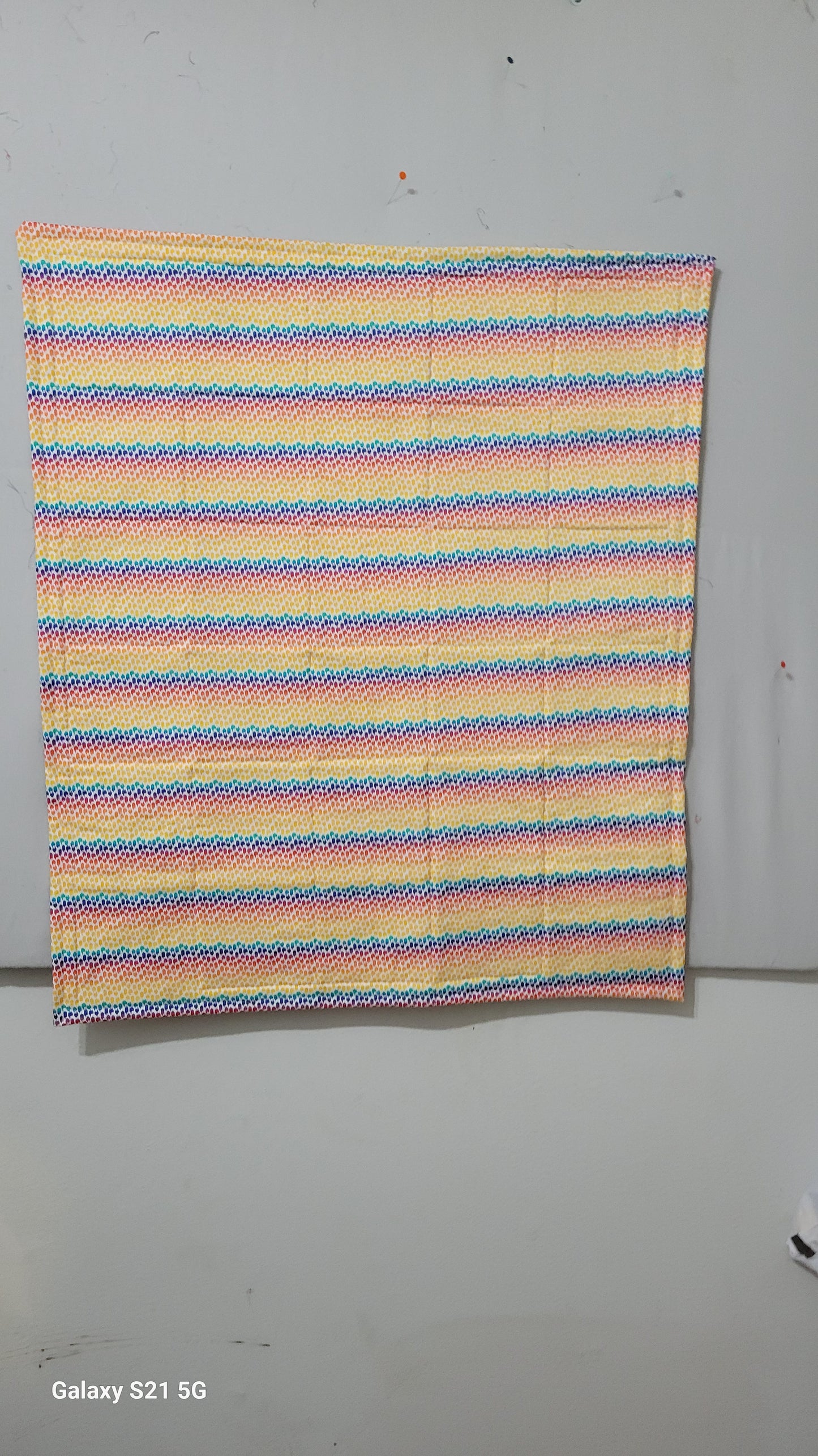 ABC crib quilt