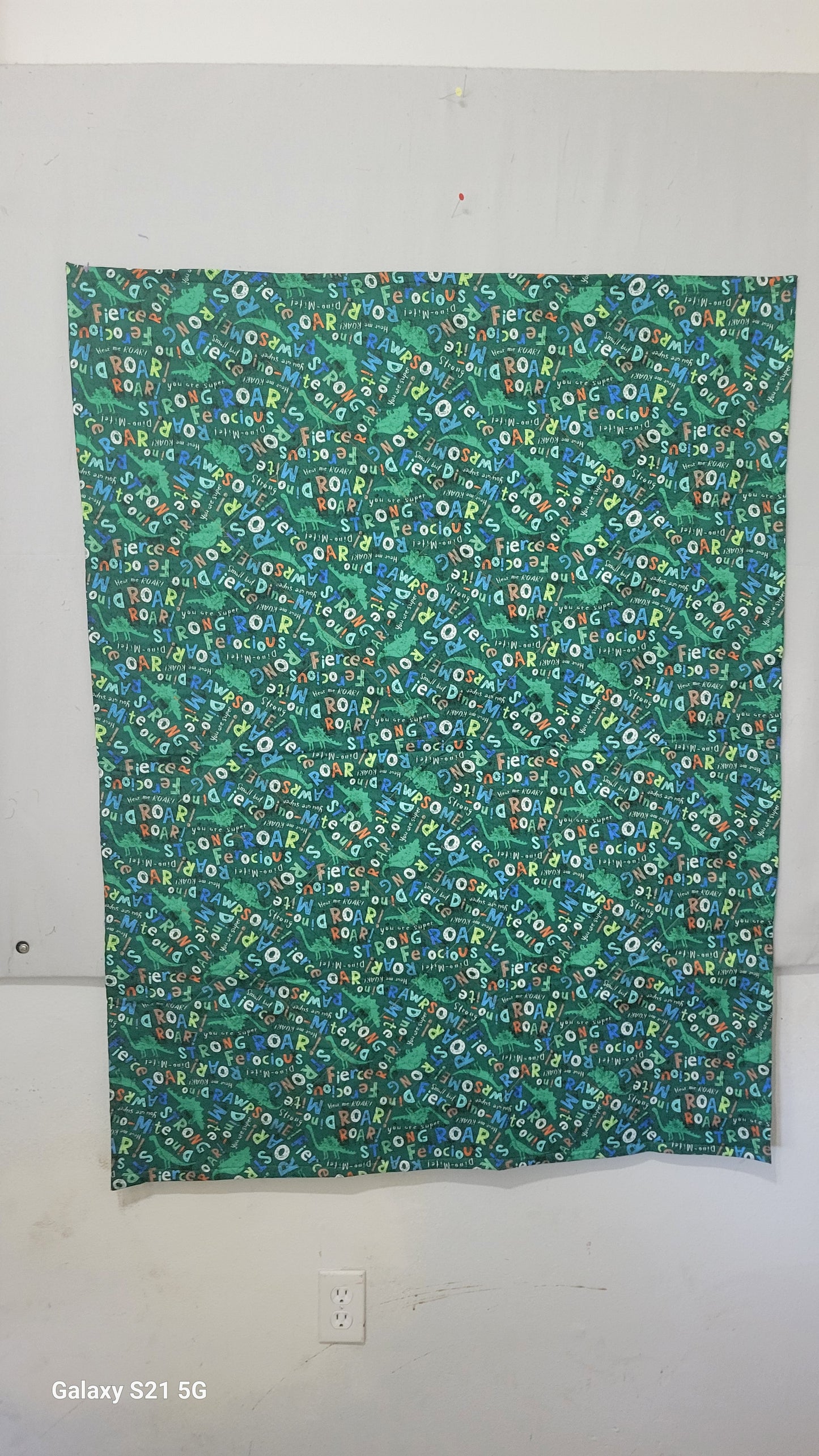 Dino quilt