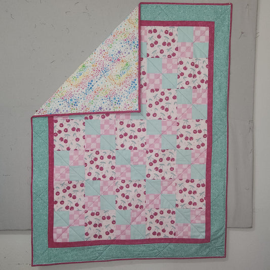 Cherry Sweet Baby Quilt