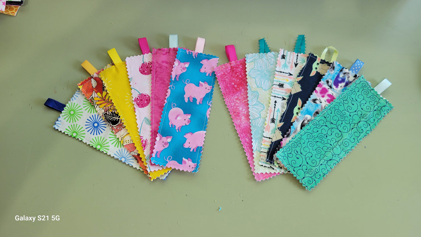 Zigzag bookmarks
