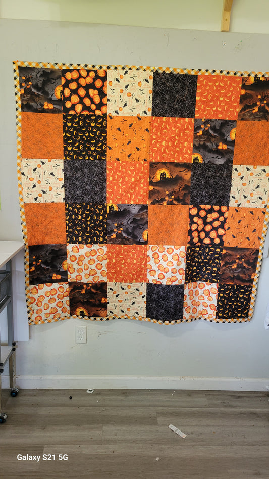 Halloween quilt